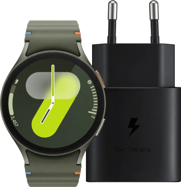 Samsung Galaxy Watch 7 Groen 40mm + Oplader 25W