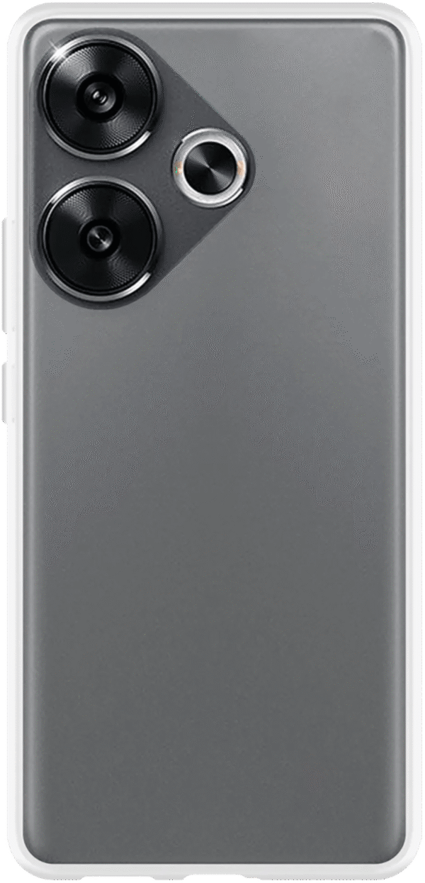 Just in Case Soft Design Xiaomi Poco F6 Back Cover Transparant