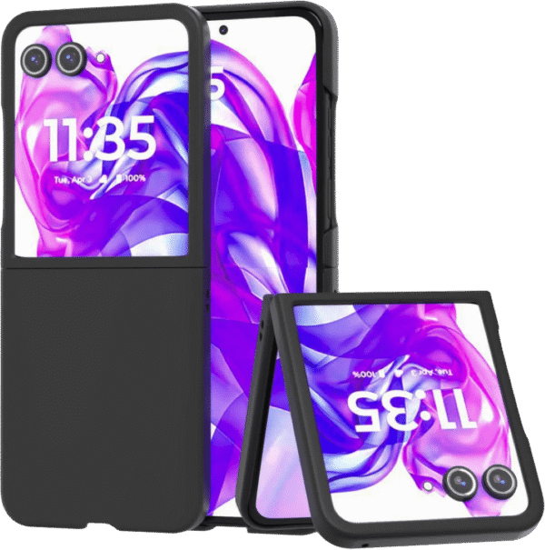 Just in Case Motorola Razr 50 Ultra Hard Case Zwart