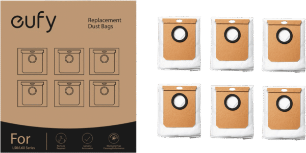 Eufy L60 stofzakken (6 stuks)
