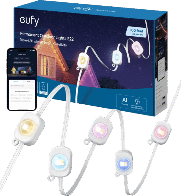 Eufy permanent outdoor light E22 15 meter