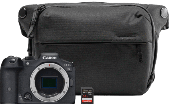 Canon EOS R7 Starterskit + RF 50mm f/1.8 STM