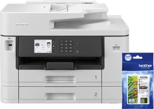 Brother MFCJ5740DW + 1 set extra XL cartridges