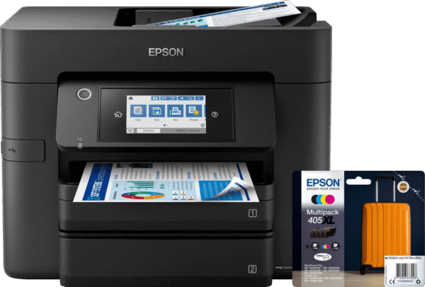 Epson WorkForce WF-4830DTWF + 1 set extra XL cartridges