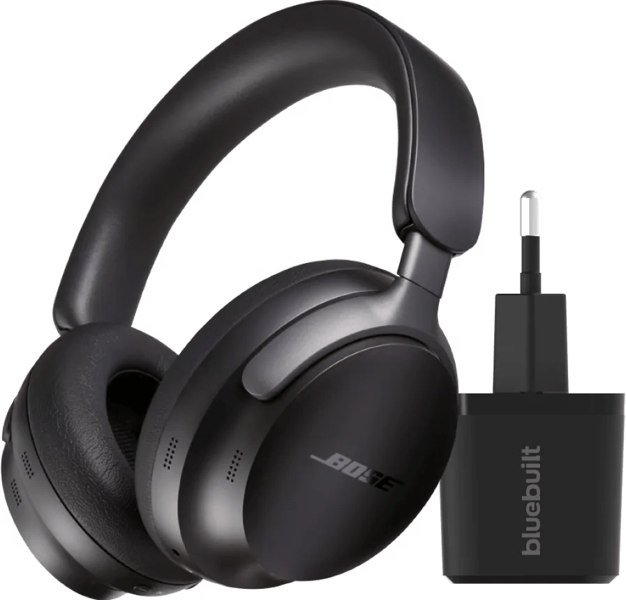 Bose quietcomfort ultra headphones zwart + oplader 1 Bose quietcomfort ultra headphones zwart + oplader