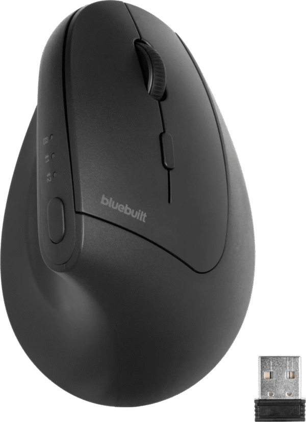 BlueBuilt Summus Pro Verticale Ergonomische Bluetooth Muis