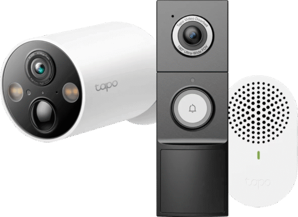 TP-Link Tapo C425 + D235 Smart Battery & Wired Doorbell