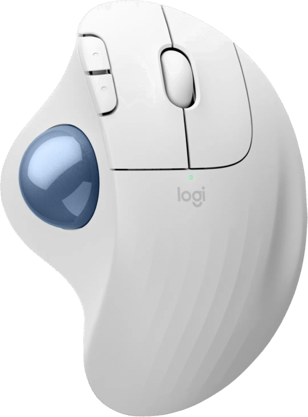 Logitech ERGO M575S Wireless Trackball Muis Wit