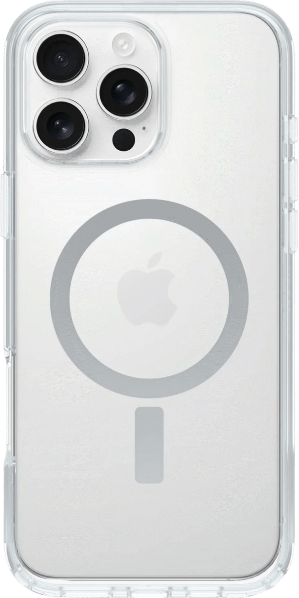 Otterbox Symmetry Apple iPhone 16 Pro Max Back Cover met MagSafe Magneet Transparant