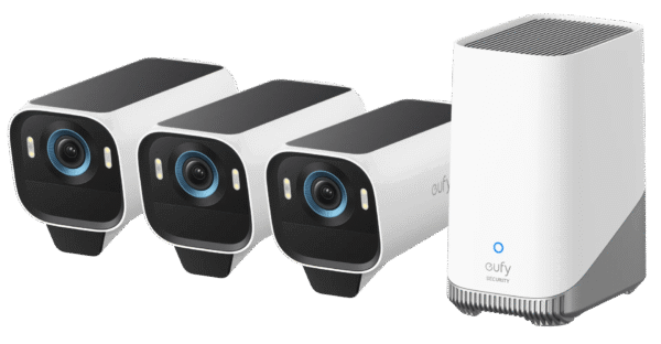 EufyCam S3 Pro 3-Pack + HomeBase 3