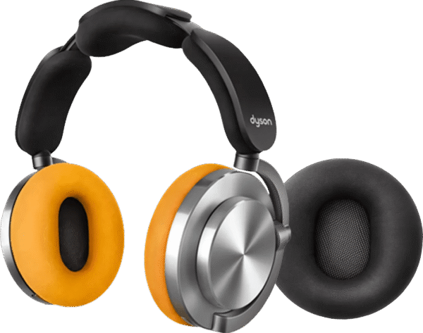 Dyson OnTrac Aluminium met oorkussen Zwart