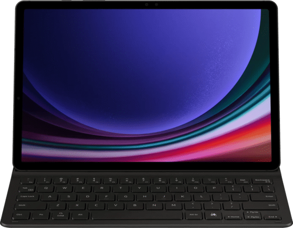 Samsung Galaxy Tab S9/S9 FE/S10 FE/S10 Lite Slim Toetsenbord Hoes QWERTY Zwart