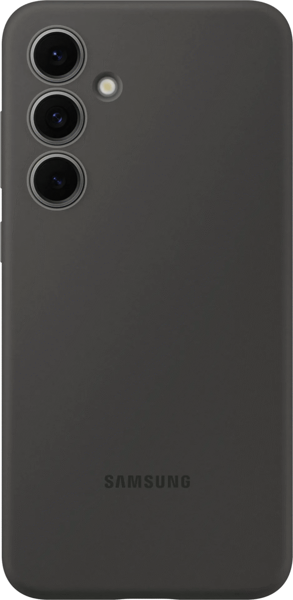 Samsung Galaxy S24 FE Siliconen Back Cover Zwart