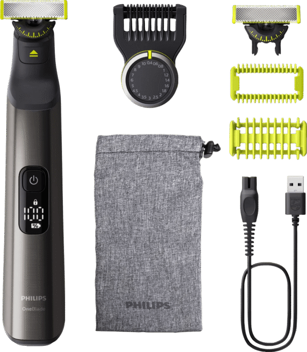 Philips OneBlade Pro 360 QP6552/30 Face & Body Zilver