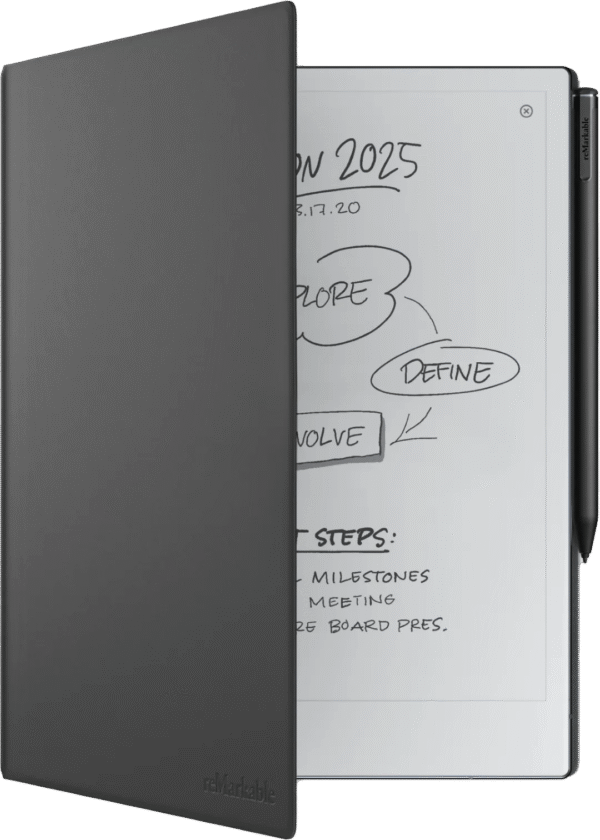 reMarkable 2 Book Folio Zwart Leer