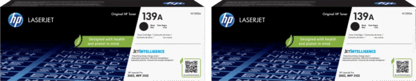 HP 139A Toner Zwart Duo Pack