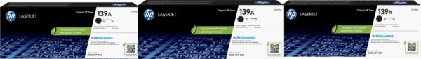 HP 139A Toner Zwart Triple Pack