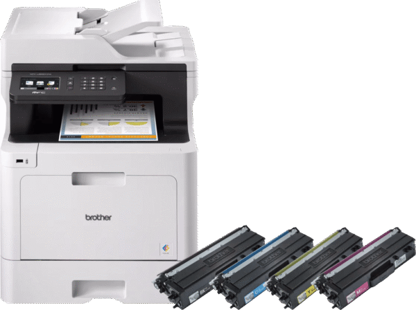 Brother MFC-L8690CDW + 1 extra set toners