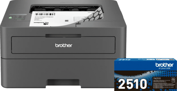 Brother HL-L2445DW + 1 extra zwarte toner