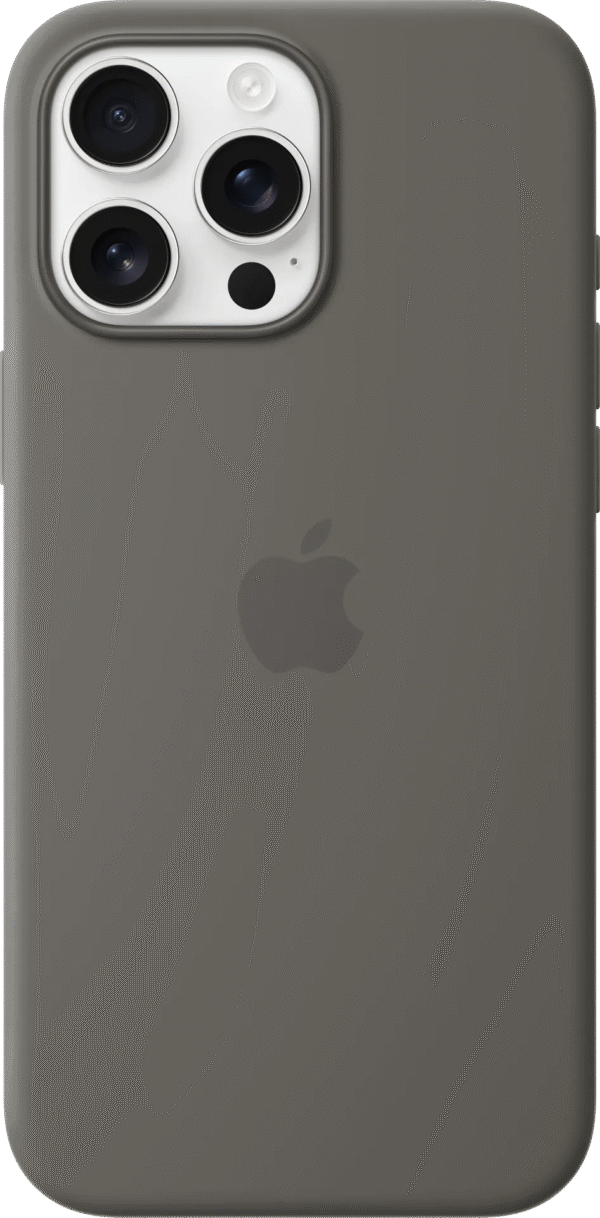 Apple iPhone 16 Pro Max Back Cover met MagSafe Rotsgrijs