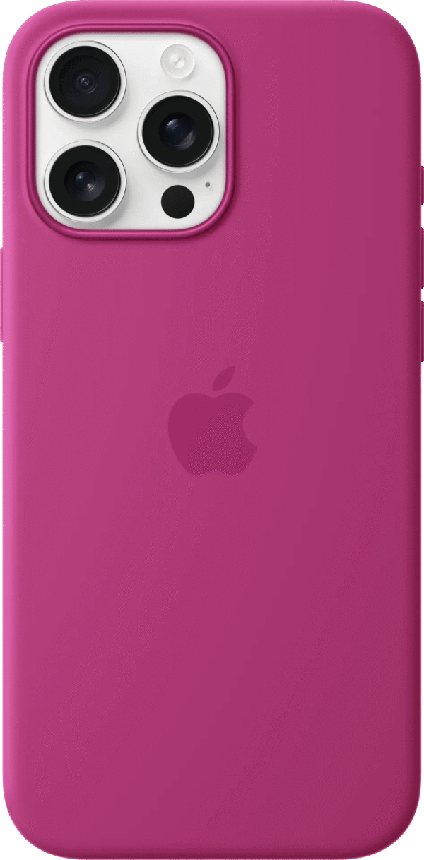 Apple iPhone 16 Pro Max Back Cover met MagSafe Fuchsia
