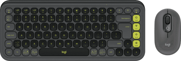 Logitech Pop Icon Combo toetsenbord en muis set Grafiet