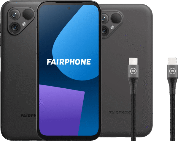 Fairphone 5 256GB Zwart 5G + Accessoirepakket
