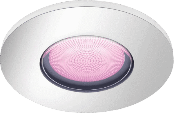 Philips Hue Xamento badkamer inbouwspot White and Color - Chroom - Rond
