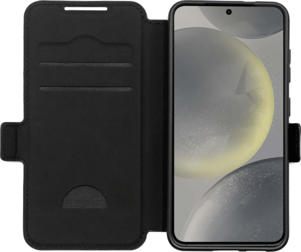 BlueBuilt Samsung Galaxy S25 Book Case Zwart