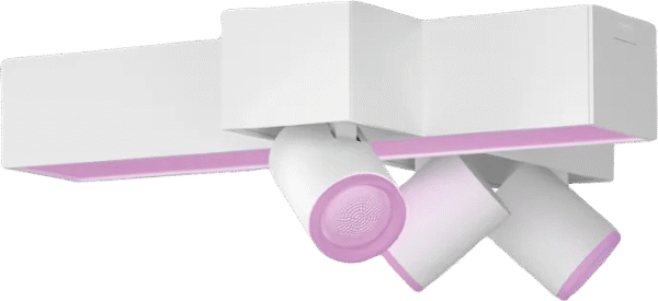 Philips Hue Centris Opbouwspot White and Color - Wit - Kruisvorm - 3-spots