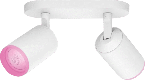 Philips Hue Fugato Opbouwspot White and Color - Wit - 2-spots
