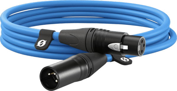 Rode XLR3M Blauw