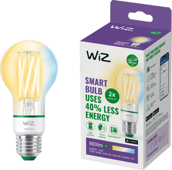 WiZ Filament - Warm tot Koelwit Licht - E27