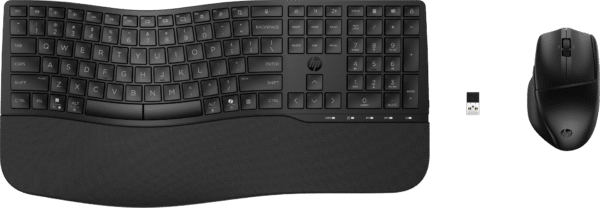 HP 680 Comfort Dual-Mode Keyboard and Mouse Combo-QWERTY- ISO layout