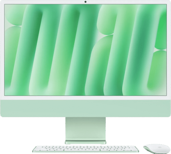 Apple iMac 24 inch M4 (10 core CPU/10 core GPU) 16GB/512GB Groen QWERTY