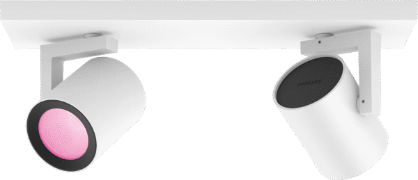 Philips Hue Argenta Opbouwspot White and Color - Wit - 2-spots