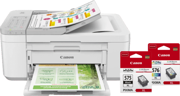 Canon PIXMA TR4756i + 1 set extra XL cartridges
