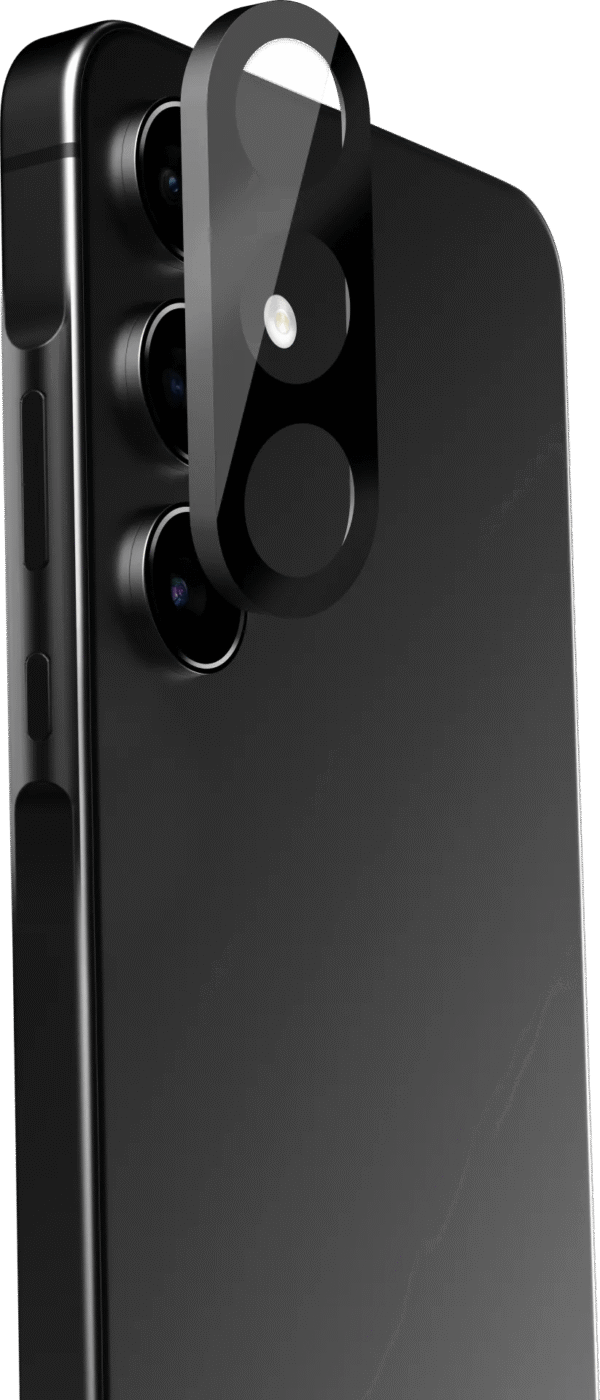 BlueBuilt Samsung Galaxy A56 Camera Lens Protector Aluminium Zwart