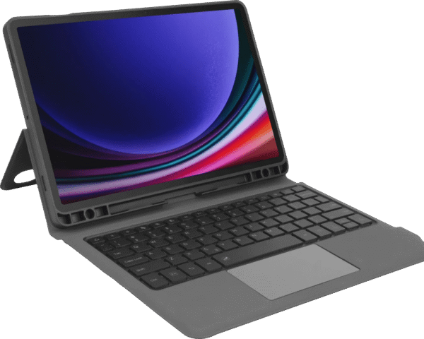 BlueBuilt Samsung Galaxy Tab S9/S9 FE/S10 FE/S10 Lite Toetsenbord Hoes QWERTY Zwart