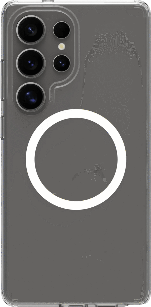 BlueBuilt Protective Back Cover met Magneet Samsung Galaxy S25 Ultra Transparant