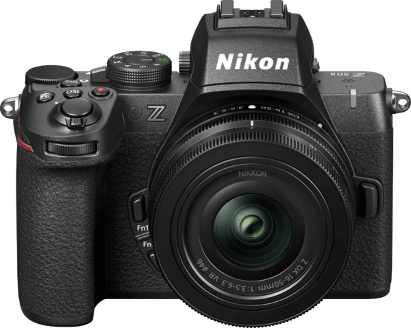 Nikon Z50 II + 16-50mm f/3.5-6.3 + 50-250mm f/4.5-6.3