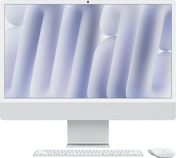 Apple iMac 24 inch M4 (8 core CPU/8 core GPU) 16GB/512GB Zilver QWERTY