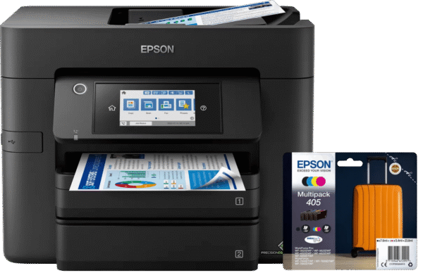 Epson WorkForce WF-4830DTWF + 1 set extra cartridges