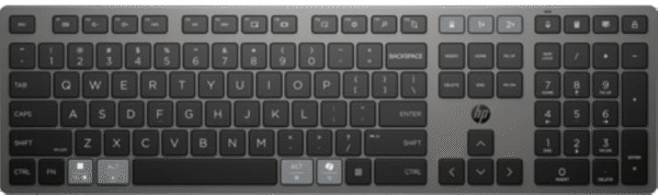 HP 720 Dual-Mode Draadloos Toetsenbord QWERTY