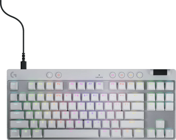 Logitech G Pro X TKL Rapid Gaming Toetsenbord Wit Qwerty