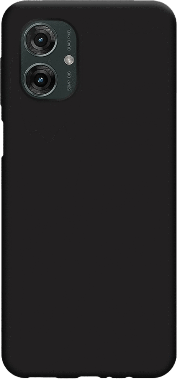 Just in Case Soft Design Motorola Moto G55 Back Cover Zwart