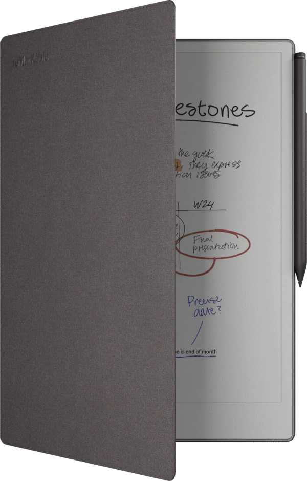 reMarkable Paper Pro Mosaic Weave Book Folio Basalt