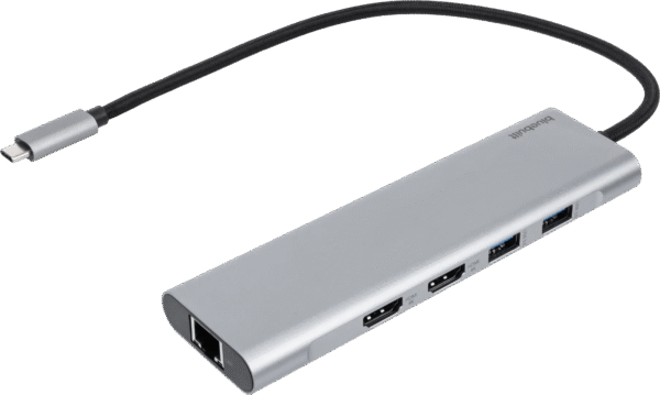 BlueBuilt 9-in-1 Dual HDMI Docking Station met Usb C