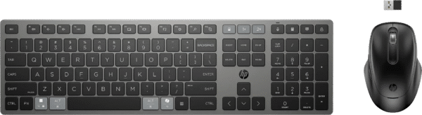 HP 720 Dual-Mode Draadloos Toetsenbord en Muis QWERTY