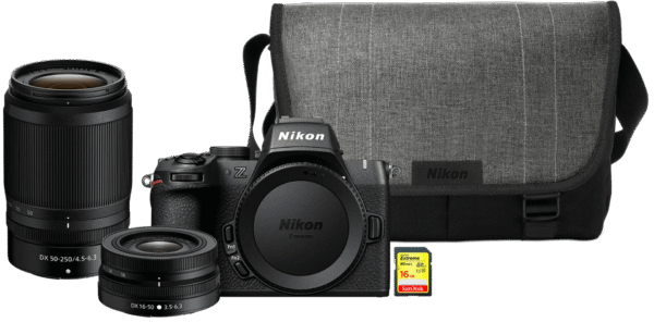 Nikon Z50 II Starterskit + 16-50mm + 50-250mm